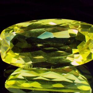 Big. Bold. Beautiful. 30CT Natural Lemon Yellow Citrine. Earth Mined.
